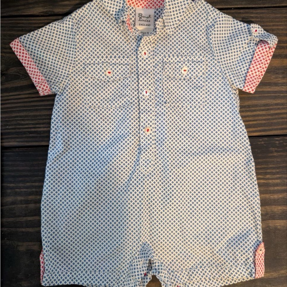 Sarah Louise Baby Boy Outfit